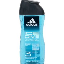 Adidas 3-in-1 douchegel Ice Dive Fris 250 ml | Action NL