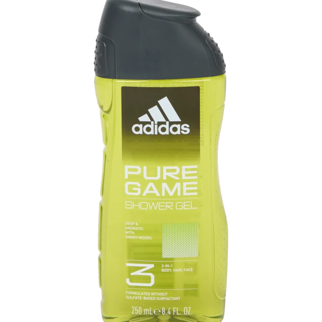 Adidas 3-in-1 douchegel Pure Game Hout 250 ml | Action NL