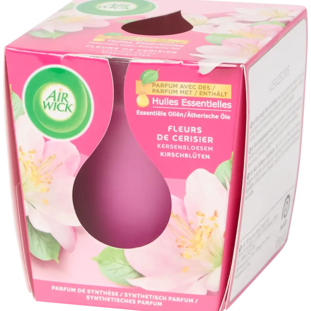 Air Wick geurkaars Kersenbloesem Rood | Action NL
