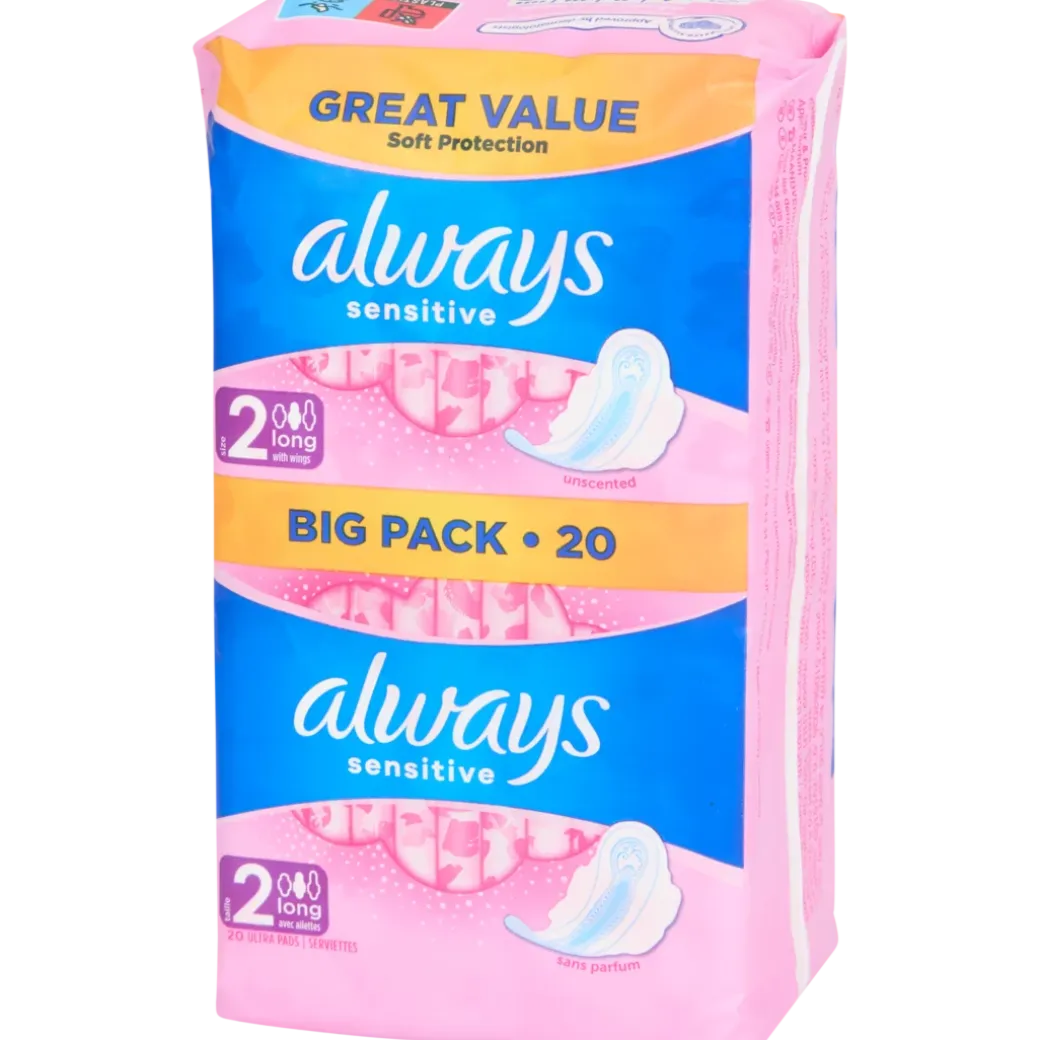 Always maandverband Sensitive 20 Stuks | Action NL
