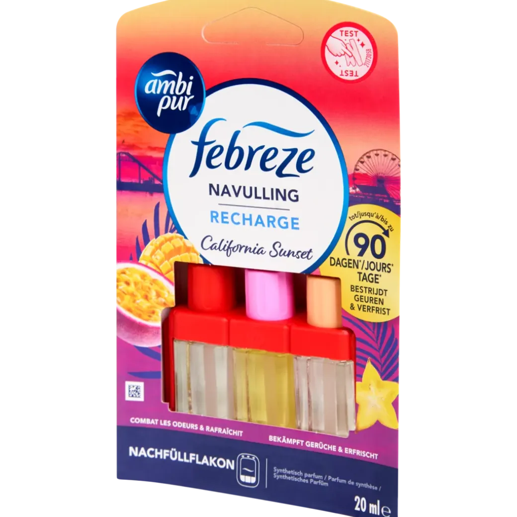 Ambi Pur Febreze elektrische luchtverfrisser navulling California Sunset | Action NL