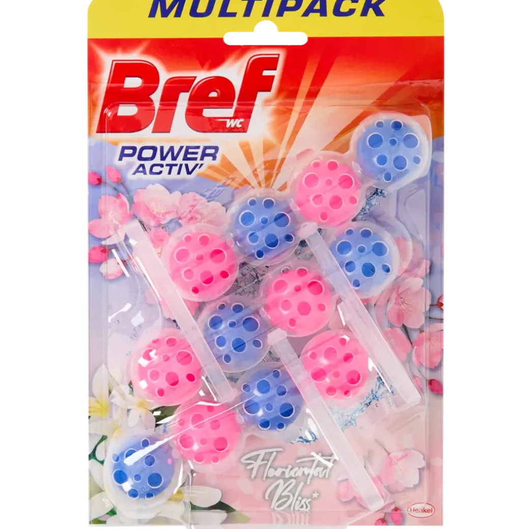 Bref Power Activ' toiletblok Floriental Bliss | Action NL