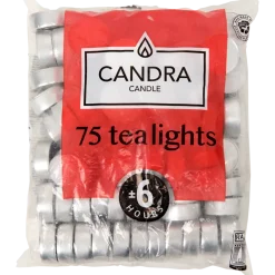 Candra theelichten wit Wit | Action NL