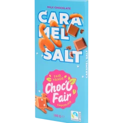 Choc-O-Fair chocoladereep Salted Caramel | Action NL