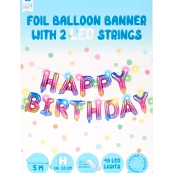 Cool2Party folieballon slinger Happy Birthday | Action NL