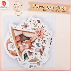DécoTime papier figuurtjes met 3D stickers | Action NL