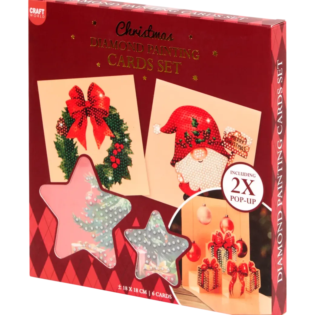 Diamond painting kerstkaarten | Action NL