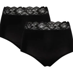 Dolce Bella kanten maxi-slips Vrouw 2 Stuks | Action NL