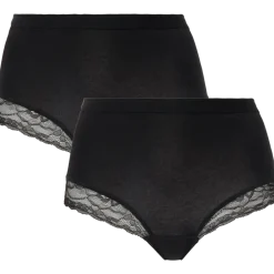 Dolce Bella kanten midi-slips Vrouw 2 Stuks | Action NL