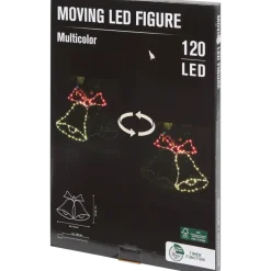 Draaiend ledfiguur Kerst | Action NL