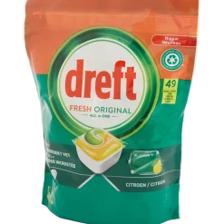 Dreft All-in-1 vaatwastabletten Fresh Original | Action NL