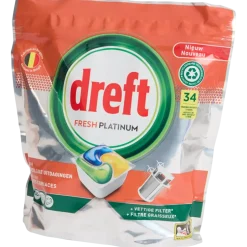 Dreft Fresh Platinum vaatwastabletten Original | Action NL