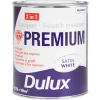Dulux Premium acryllak satin white Wit 0.75 liter | Action NL