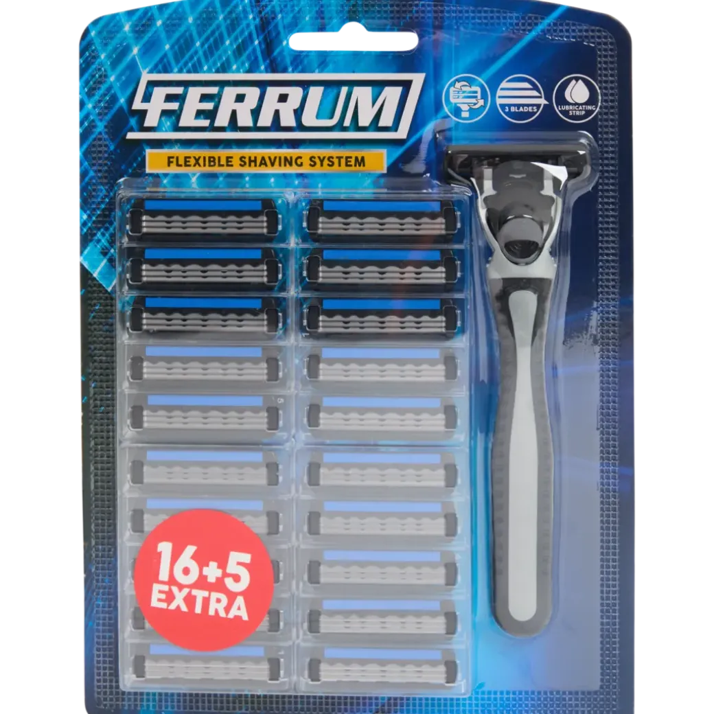 Ferrum scheermes met extra mesjes | Action NL