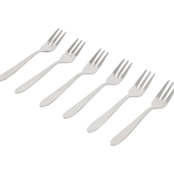 Gebaksvorkjes Zilver 6 Stuks | Action NL
