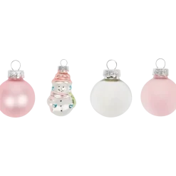 Glazen mini-kerstfiguren | Action NL