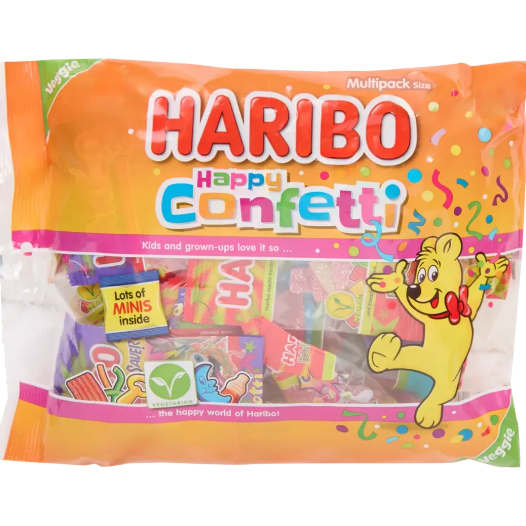 Haribo uitdeelzak Happy Confetti | Action NL