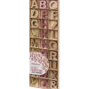 Hobby Flora houten glitter letters | Action NL