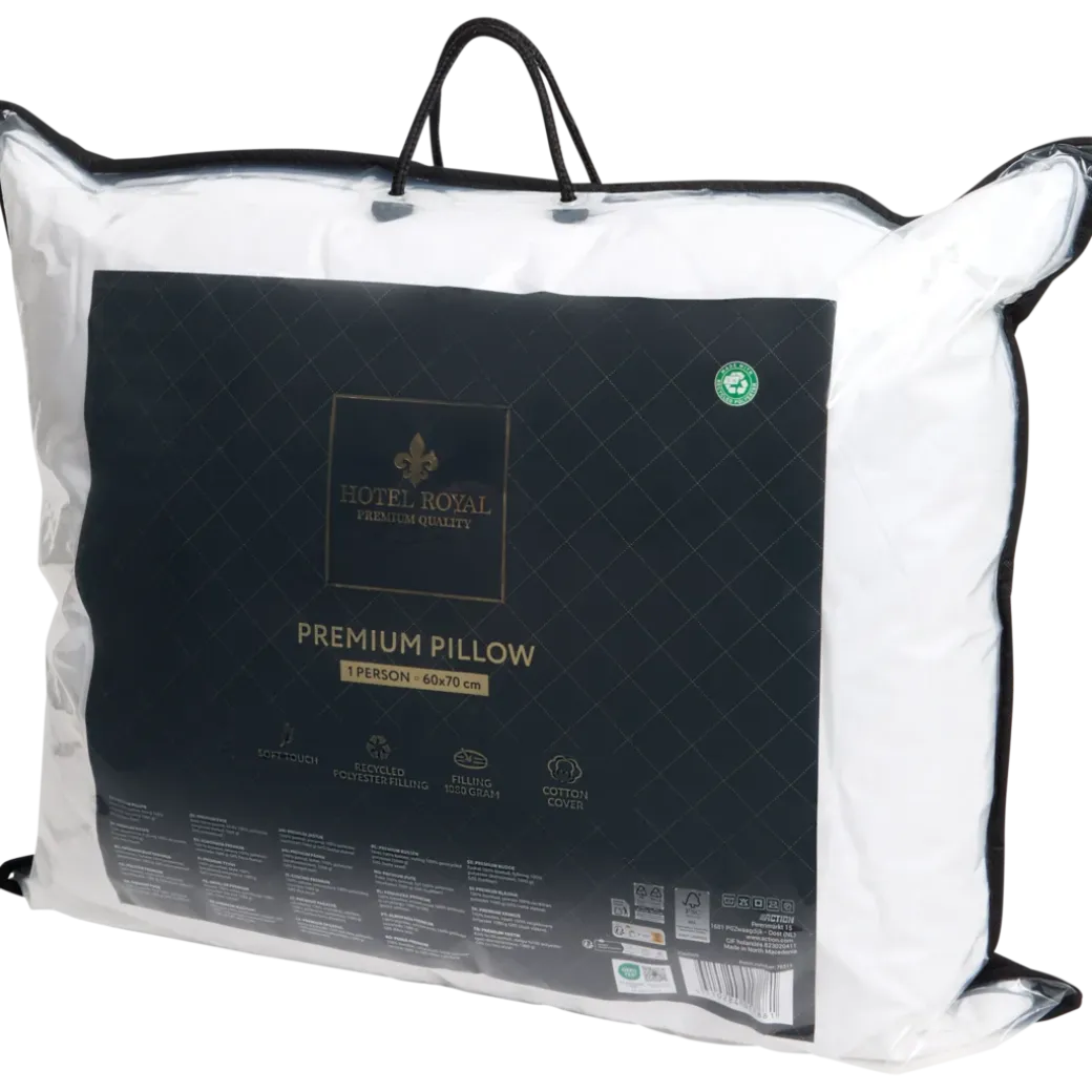Hotel Royal luxe hoofdkussen 60 x 70 cm | Action NL
