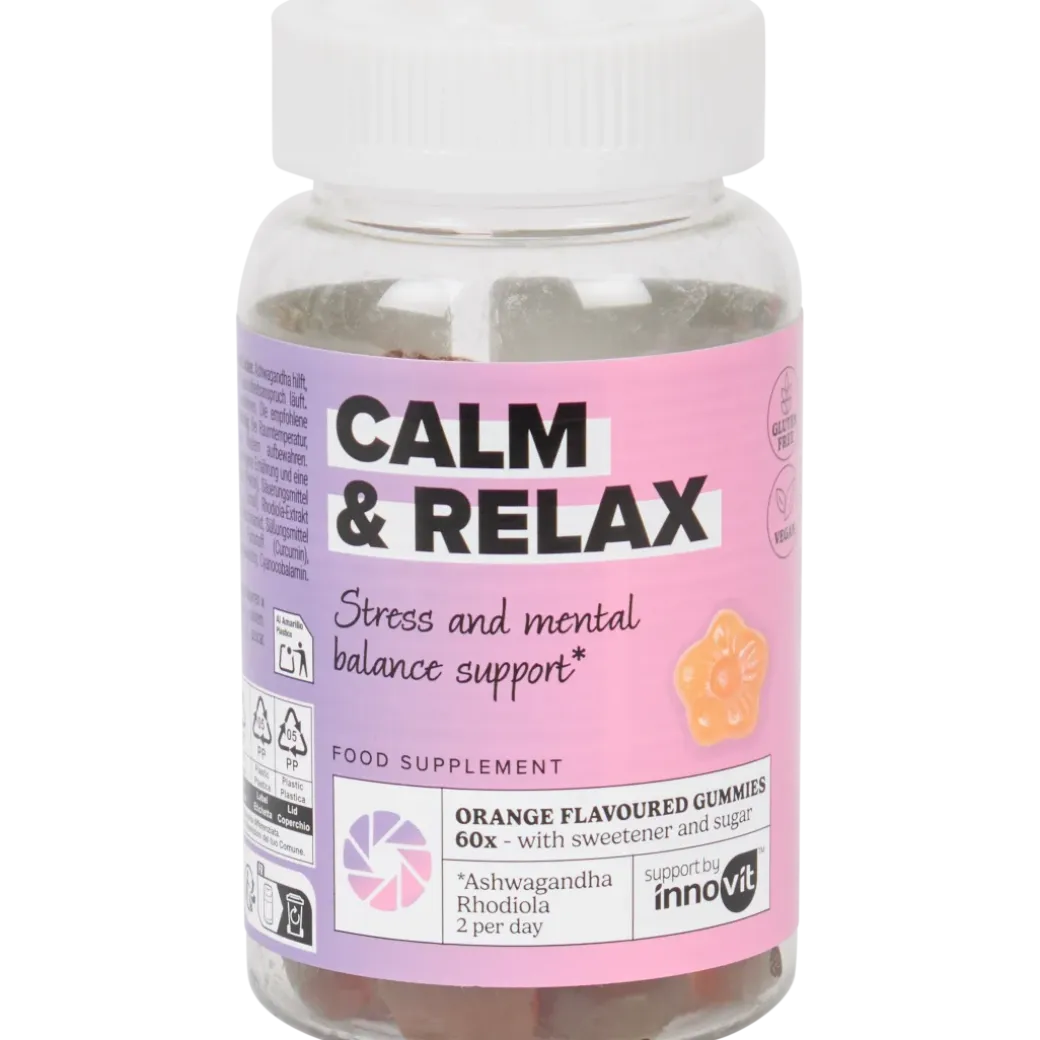 Innovit Calm & Relax gummies Ashwagandha en Rhodiola | Action NL