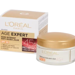 L'Oréal Triple Action Anti-Âge dagcrème 45+ Pro-Retinol 50 ml | Action NL