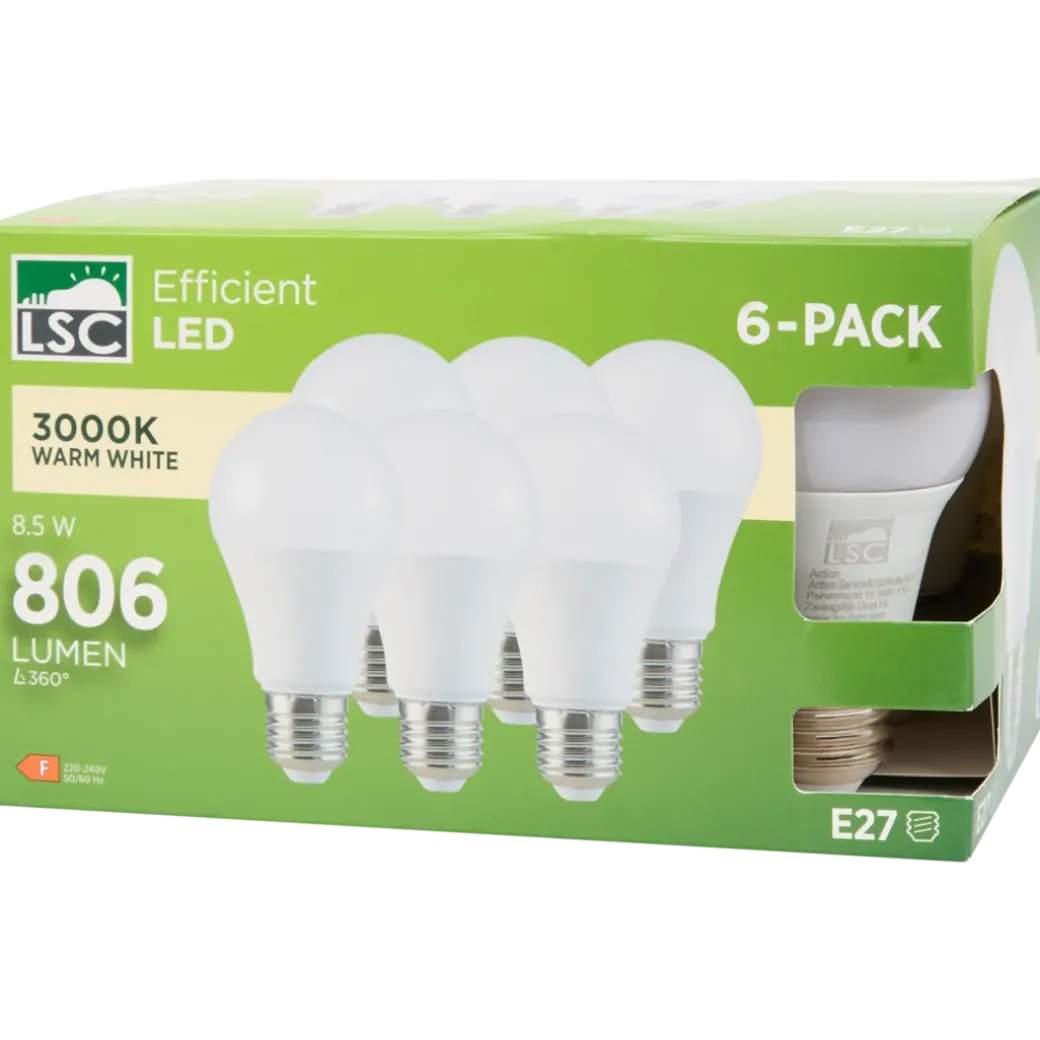 LSC ledlampen 8.5 watt 806 lm | Action NL