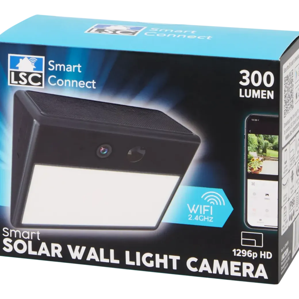LSC Smart Connect solar camera met licht | Action NL