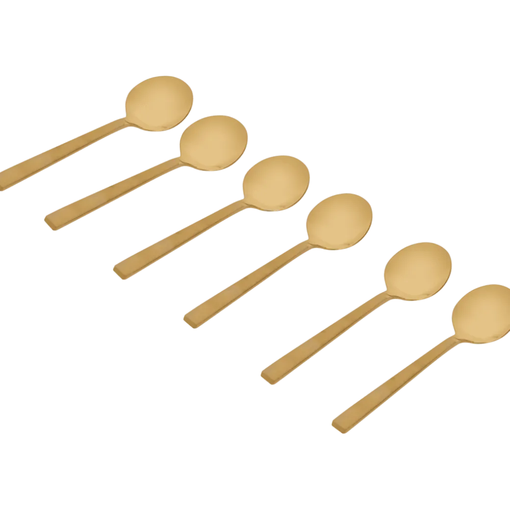 Luxe dessertlepels 6 Stuks | Action NL