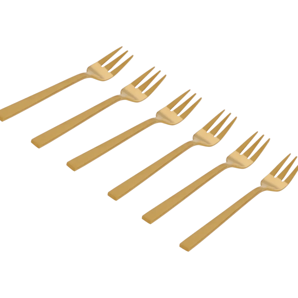 Luxe dessertvorken 6 Stuks | Action NL