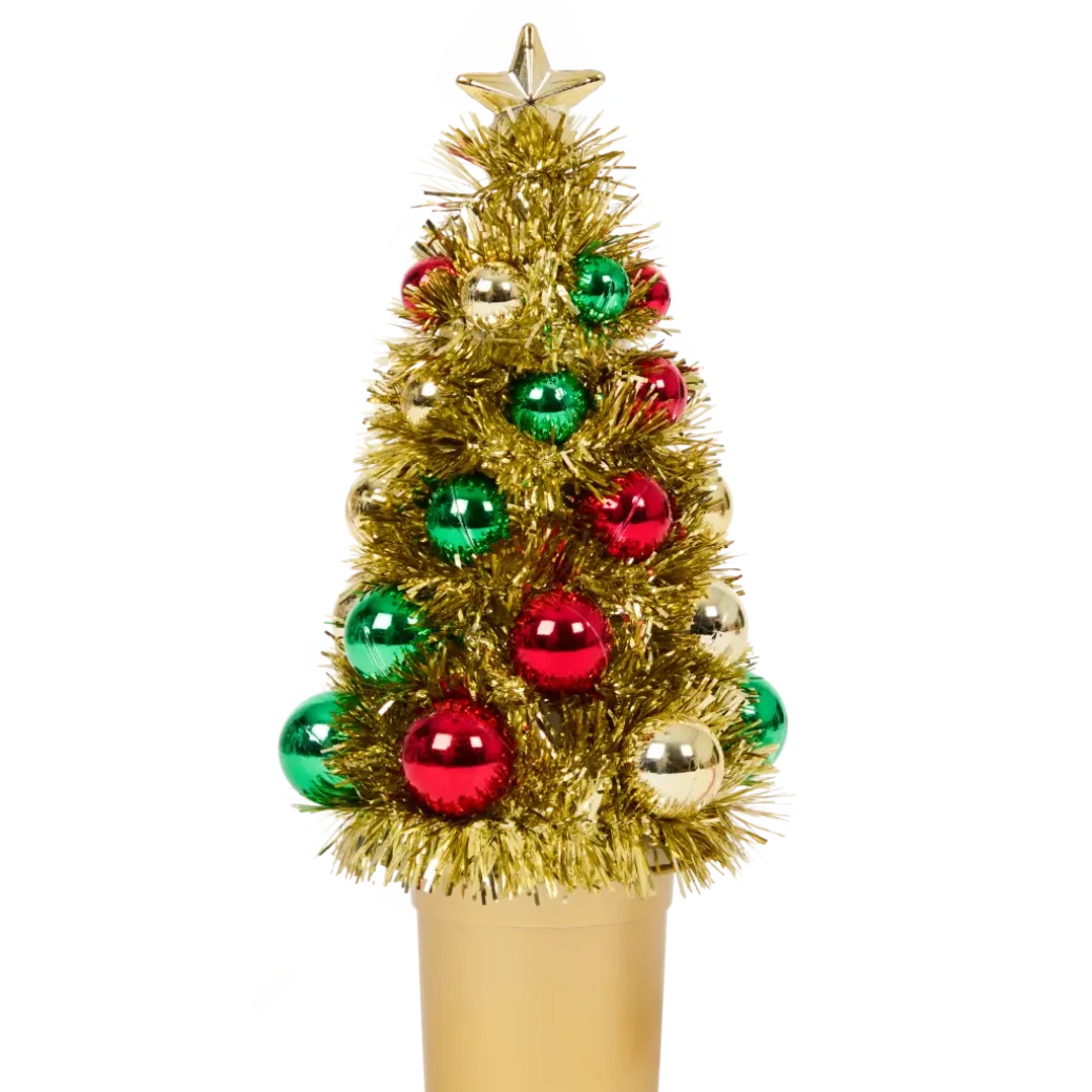 Mini-kunstkerstboom met ballen | Action NL