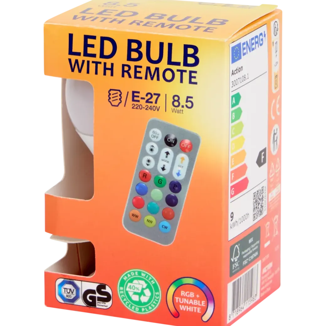 Multicolor ledlamp 8.5 watt 806 lm | Action NL