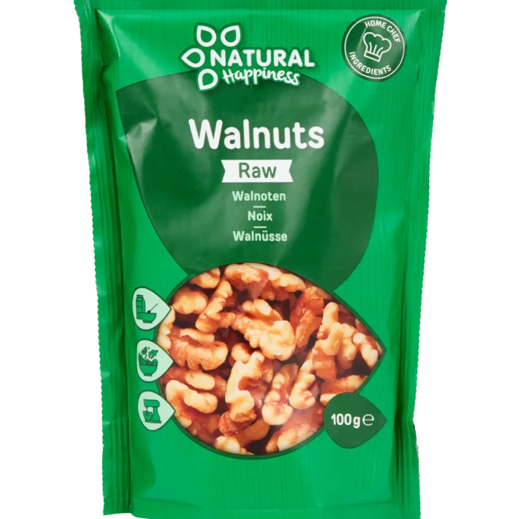 Natural Happiness walnoten Raw | Action NL