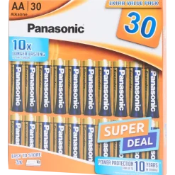 Panasonic alkaline batterijen AA 30 Stuks | Action NL