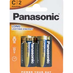 Panasonic batterijen C 2 Stuks | Action NL