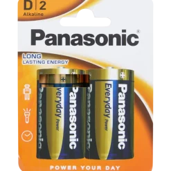 Panasonic batterijen D 2 Stuks | Action NL