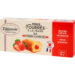 Patisseries Gourmandes minicakes Aardbei | Action NL