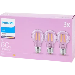 Philips filament-lampen 7 watt 806 lm | Action NL