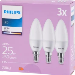 Philips kaarslamp 2.8 watt 250 lm | Action NL