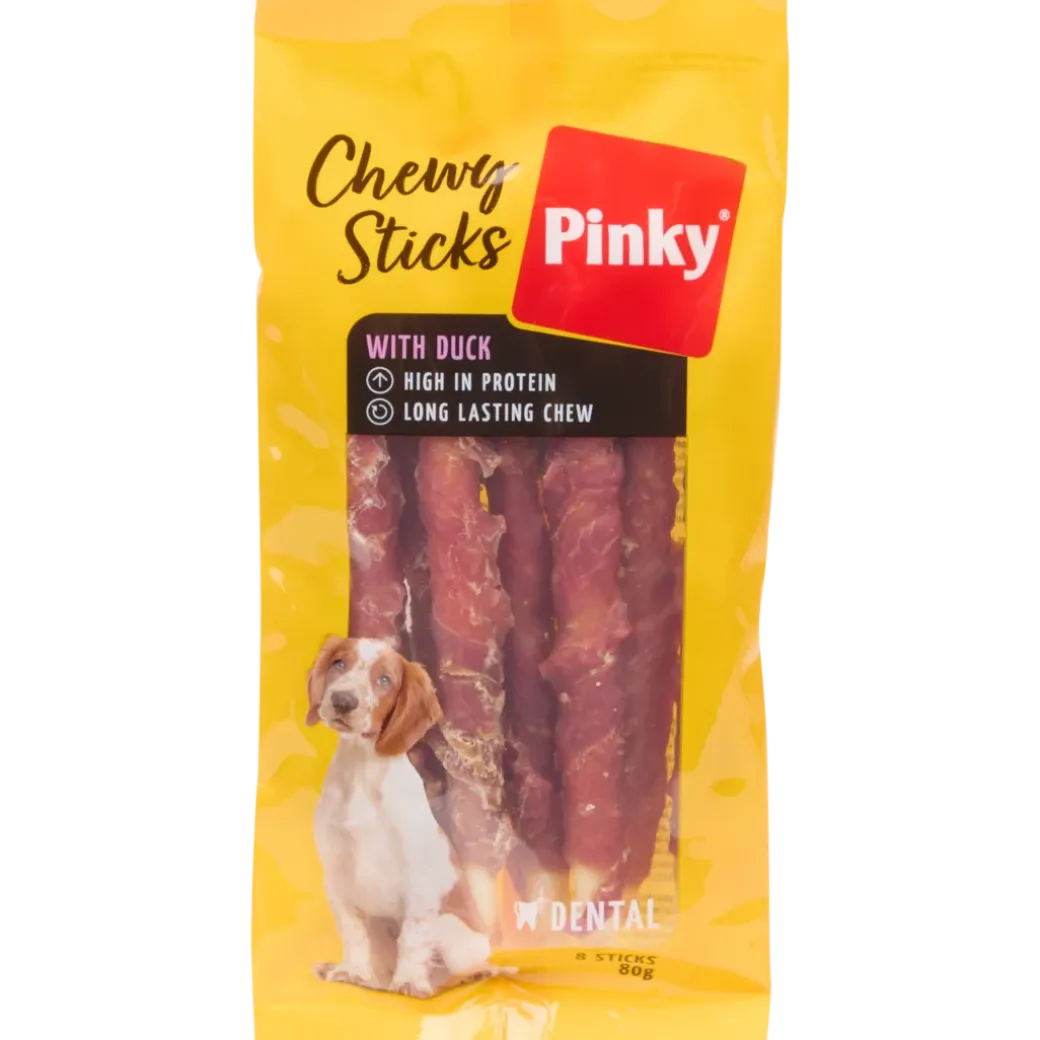 Pinky hondensnacks Chewy Sticks | Action NL