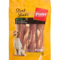 Pinky Steak Sticks hondensnacks | Action NL