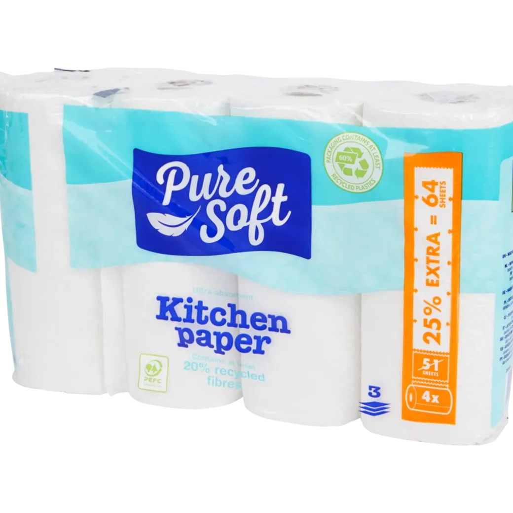 Pure Soft keukenpapier | Action NL