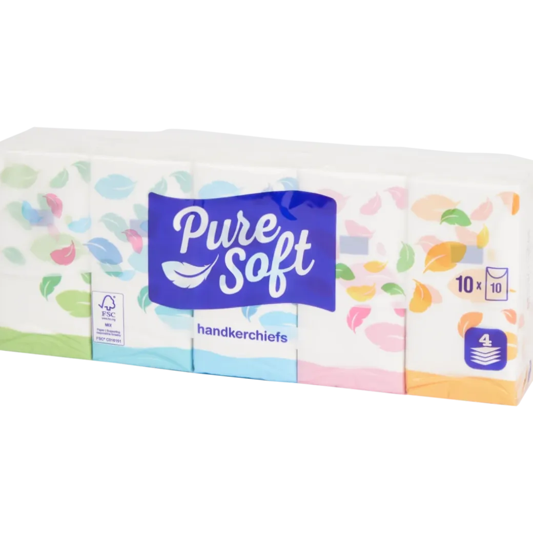 Pure Soft zakdoekjes | Action NL