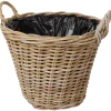 Rattan mand 39 cm Bruin | Action NL