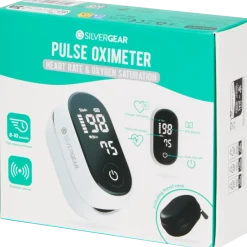 Silvergear hartslag- en saturatiemeter | Action NL