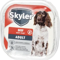 Skyler hondenvoer paté Rund & Lever | Action NL