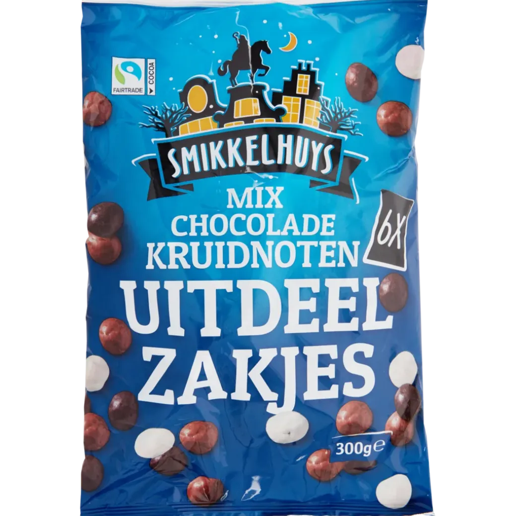 Smikkelhuys chocolade kruidnoten uitdeelzak | Action NL