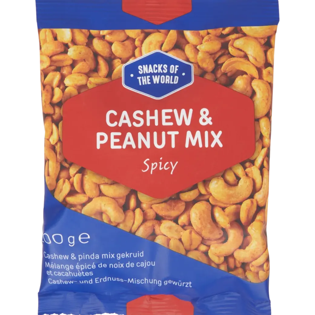 Snacks of the World Cashew en Pinda Mix Spicy | Action NL
