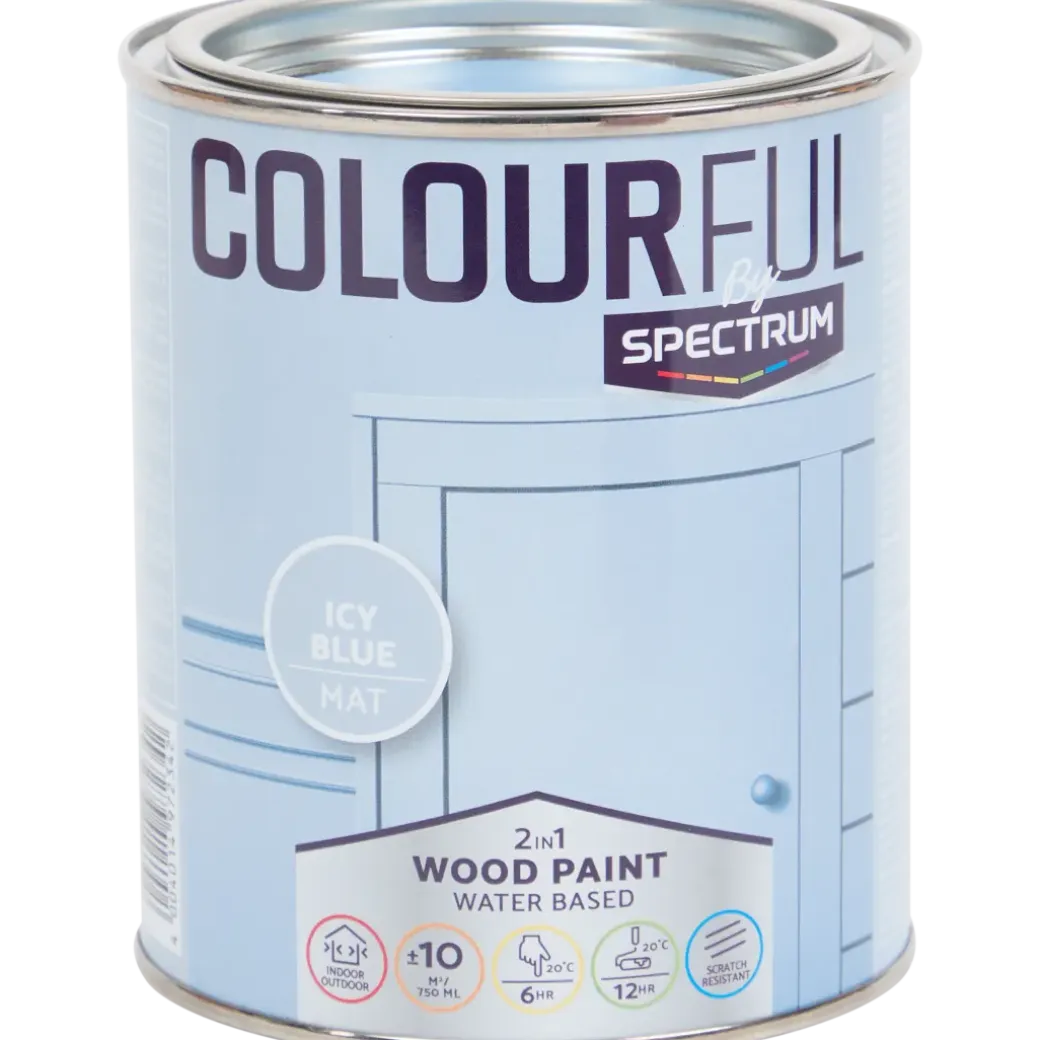 Spectrum Colourful 2-in-1 meubelverf Icy Blue Blauw | Action NL
