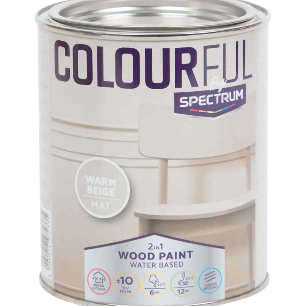 Spectrum Colourful 2-in-1 meubelverf Beige Beige | Action NL