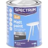 Spectrum 2-in-1 matte verf Zwart Zwart 750 ml | Action NL